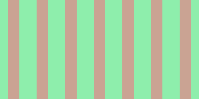 #8eeeac, #caa393 vertical lines, forty-six pixels wide, sixty-nine pixels apart