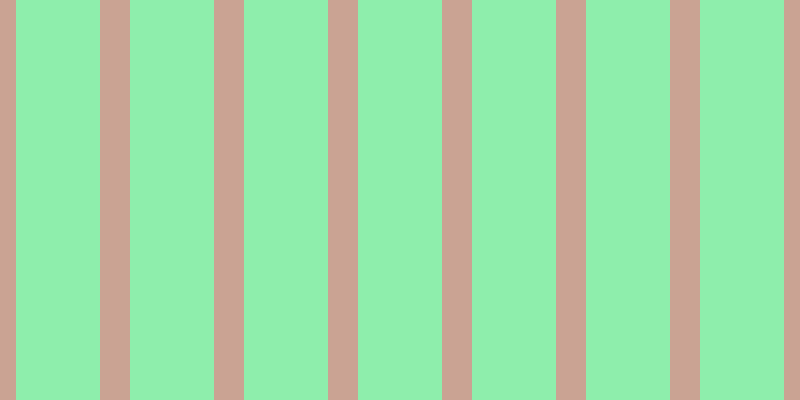 #8eeeac, #caa393 vertical lines, thirty pixels wide, eighty-four pixels apart