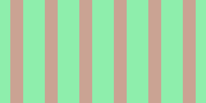 #8eeeac, #caa393 vertical lines, fifty pixels wide, eighty-four pixels apart