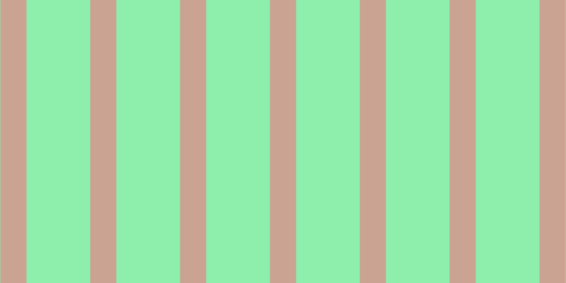 #8eeeac, #caa393 vertical lines, thirty-seven pixels wide, ninety pixels apart