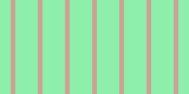 #8eeeac, #caa393 vertical lines, twenty pixels wide, ninety-five pixels apart