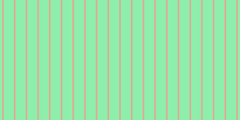 #8eeeac, #eba393 vertical lines, five pixels wide, thirty-four pixels apart