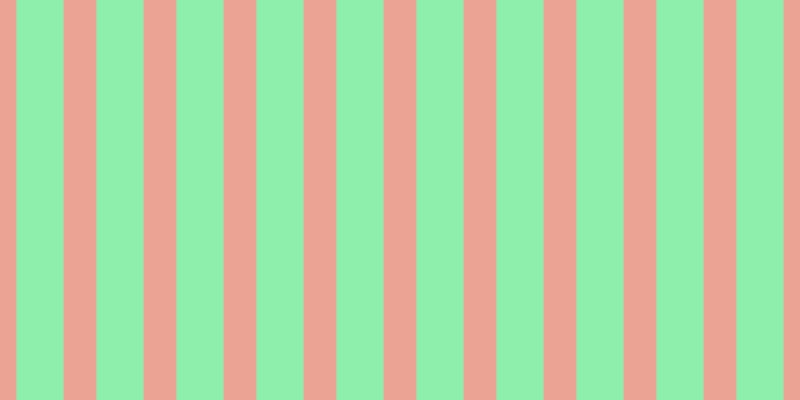 #8eeeac, #eba393 vertical lines, thirty-three pixels wide, forty-seven pixels apart