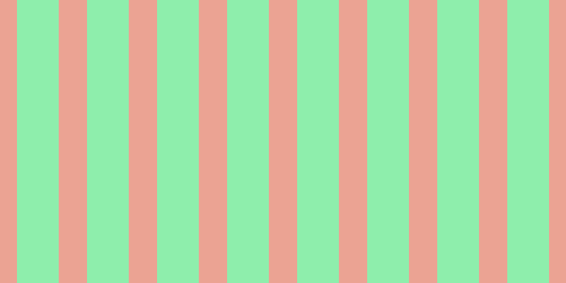 #8eeeac, #eba393 vertical lines, forty pixels wide, fifty-nine pixels apart