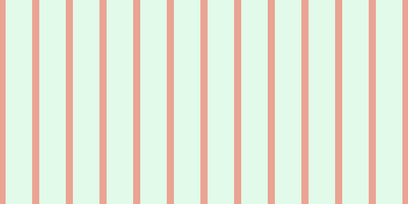 #8eeeac (25%), #eba393 vertical lines, fourteen pixels wide, fifty-two pixels apart