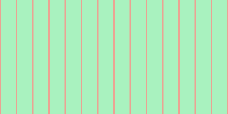 #8eeeac (75%), #eba393 vertical lines, five pixels wide, fifty-two pixels apart