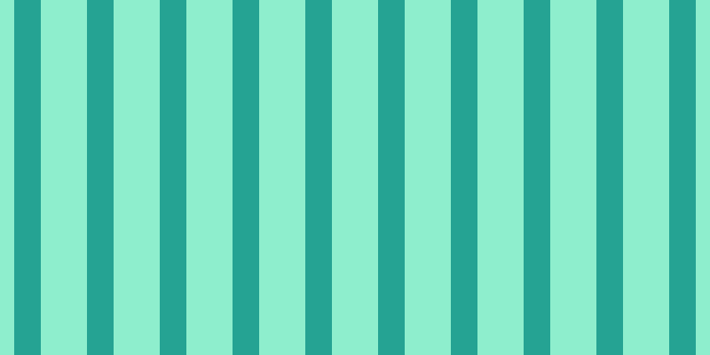 #8eeecd, #25a393 vertical lines, thirty pixels wide, fifty-two pixels apart