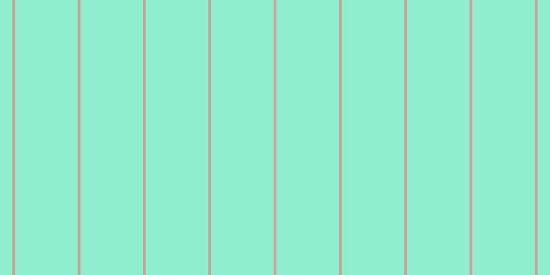 #8eeecd, #caa393 vertical lines, four pixels wide, ninety-one pixels apart