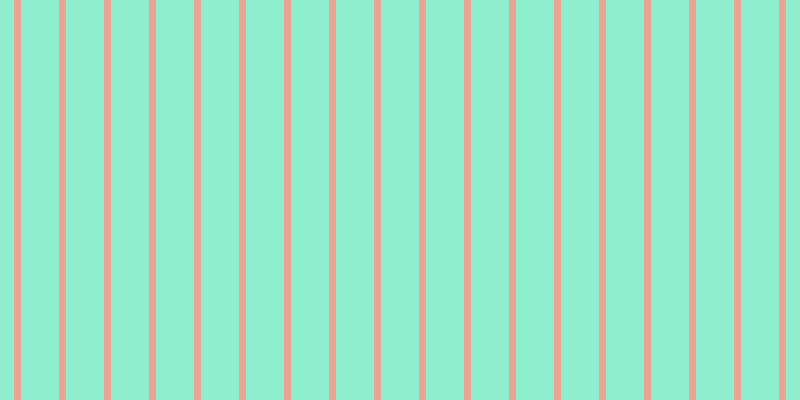 #8eeecd, #eba393 vertical lines, seven pixels wide, thirty-eight pixels apart