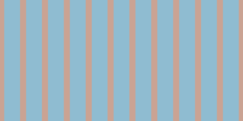 #8fbcd1, #caa393 vertical lines, twenty pixels wide, fifty-two pixels apart