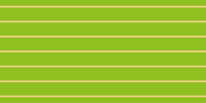 #8fbf20, #fcd393 horizontal lines, six pixels wide, fifty-two pixels apart