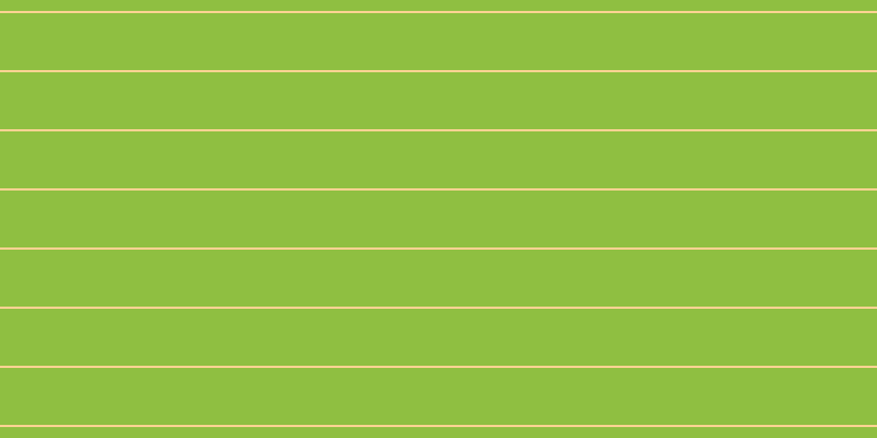 #8fbf41, #fcd393 horizontal lines, two pixels wide, fifty-two pixels apart