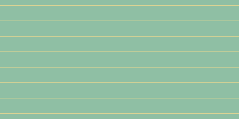 #8fbfa4, #dbd393 horizontal lines, two pixels wide, fifty pixels apart