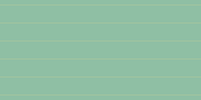 #8fbfa4, #dbd393 horizontal lines, one pixels wide, seventy-one pixels apart