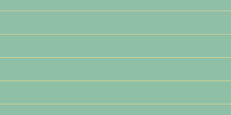 #8fbfa4, #dbd393 horizontal lines, two pixels wide, seventy-nine pixels apart