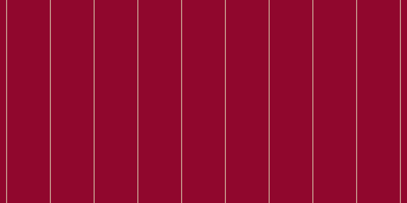 #90072d, #caa393 vertical lines, two pixels wide, eighty-four pixels apart