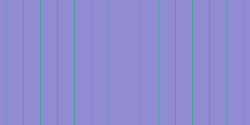 #908bd2, #46a393 vertical lines, two pixels wide, fifty-two pixels apart