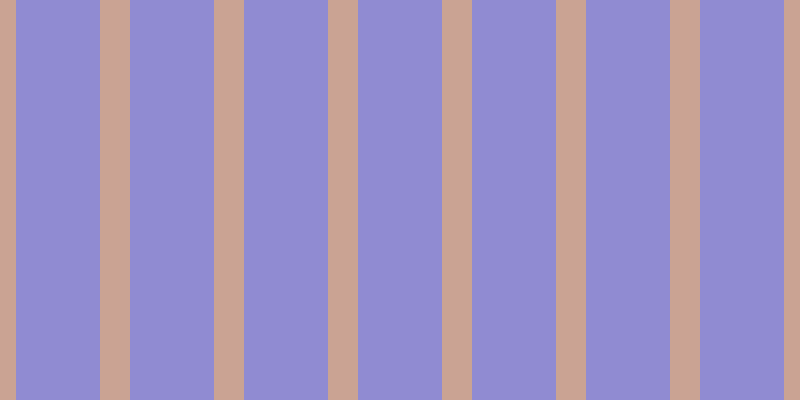#908bd2, #caa393 vertical lines, thirty pixels wide, eighty-four pixels apart