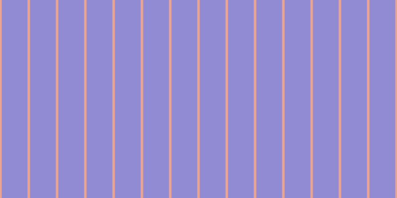 #908bd2, #eba393 vertical lines, five pixels wide, fifty-two pixels apart