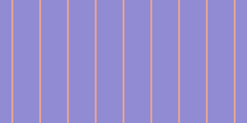 #908bd2, #eba393 vertical lines, six pixels wide, eighty-four pixels apart