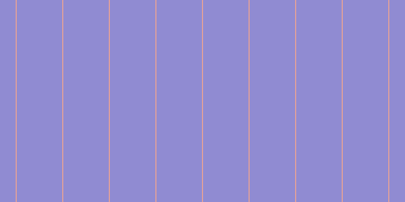 #908bd2, #eba393 vertical lines, two pixels wide, ninety pixels apart