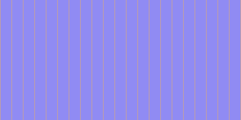 #908bf3, #caa393 vertical lines, two pixels wide, thirty-six pixels apart