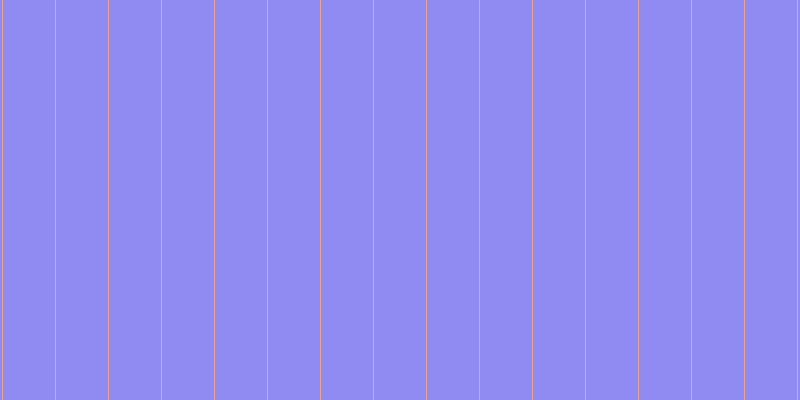 #908bf3, #eba393 vertical lines, one pixels wide, fifty-two pixels apart
