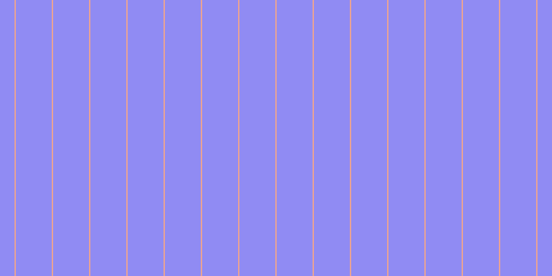 #908bf3, #eba393 vertical lines, two pixels wide, fifty-two pixels apart