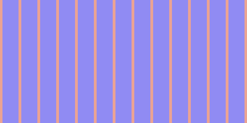 #908bf3, #eba393 vertical lines, nine pixels wide, fifty-two pixels apart