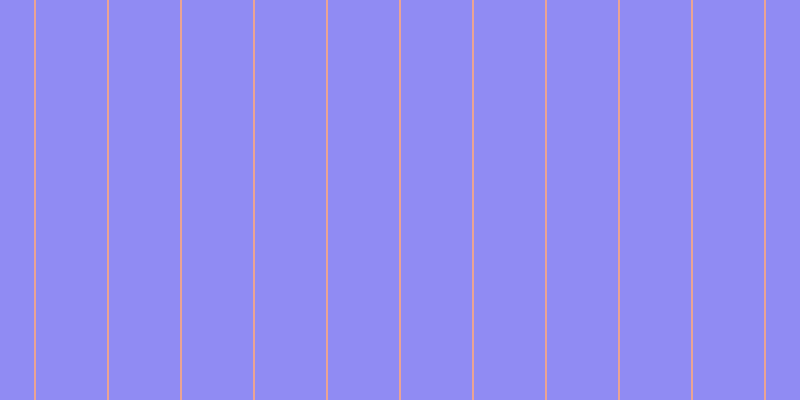 #908bf3, #eba393 vertical lines, two pixels wide, seventy-one pixels apart