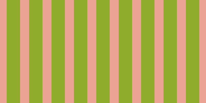 #90ac2d, #eba393 vertical lines, thirty-five pixels wide, fifty-two pixels apart
