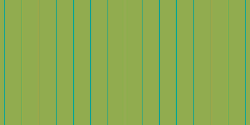 #90ac4e, #04a393 vertical lines, two pixels wide, fifty-three pixels apart
