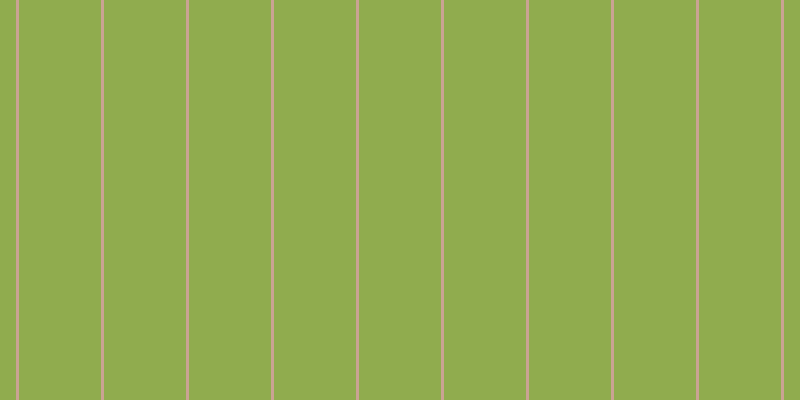 #90ac4e, #caa393 vertical lines, three pixels wide, eighty-two pixels apart