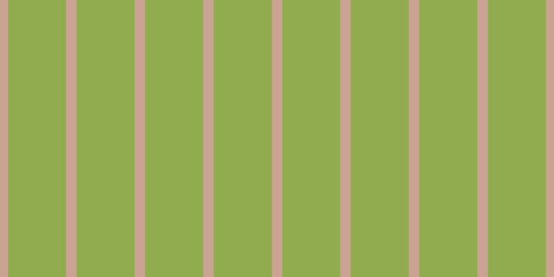 #90ac4e, #caa393 vertical lines, fifteen pixels wide, eighty-four pixels apart