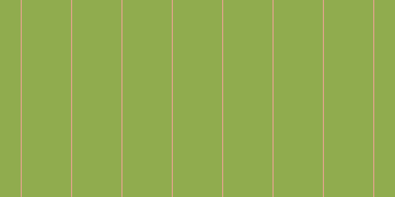 #90ac4e, #eba393 vertical lines, two pixels wide, one hundred pixels apart