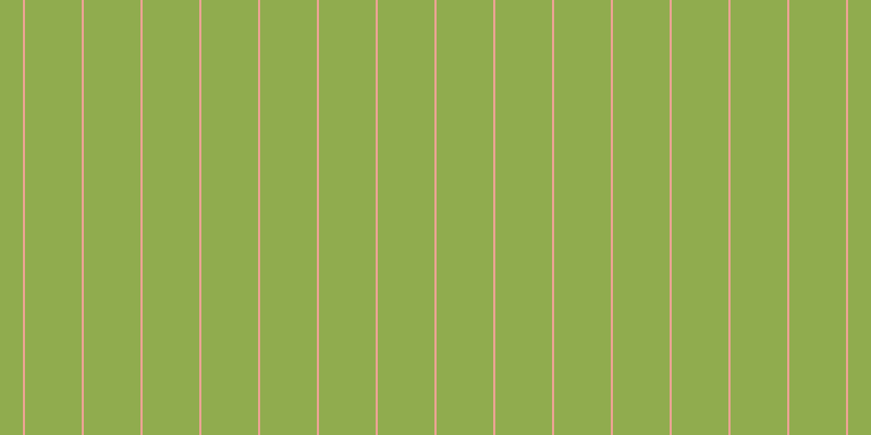 #90ac4e, #eba393 vertical lines, two pixels wide, fifty-two pixels apart