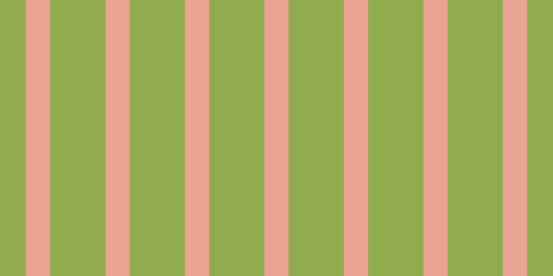 #90ac4e, #eba393 vertical lines, thirty-five pixels wide, eighty pixels apart