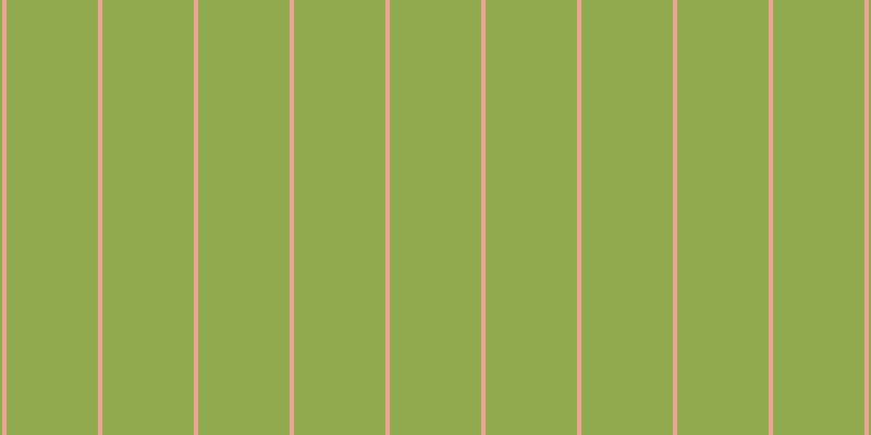 #90ac4e, #eba393 vertical lines, four pixels wide, eighty-four pixels apart