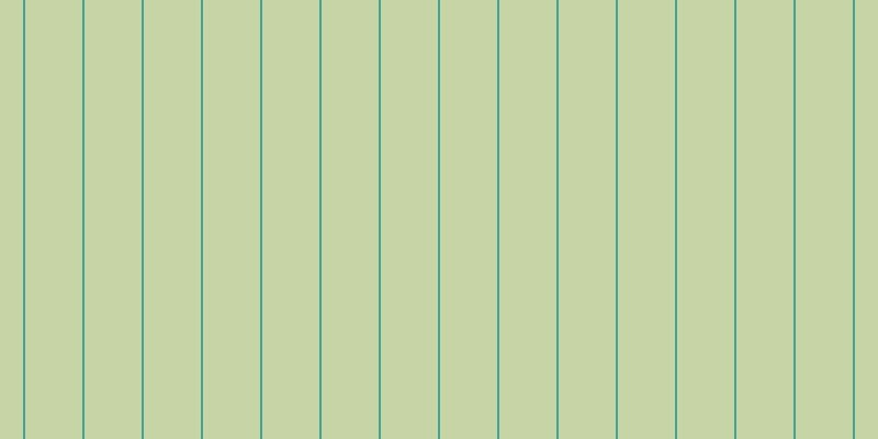 #90ac4e (50%), #46a393 vertical lines, two pixels wide, fifty-two pixels apart