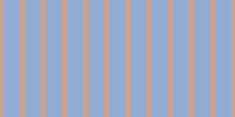 #90acd2, #caa393 vertical lines, twenty pixels wide, fifty-two pixels apart