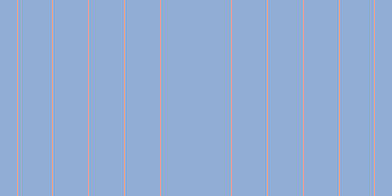 #90acd2, #eba393 vertical lines, two pixels wide, seventy-one pixels apart
