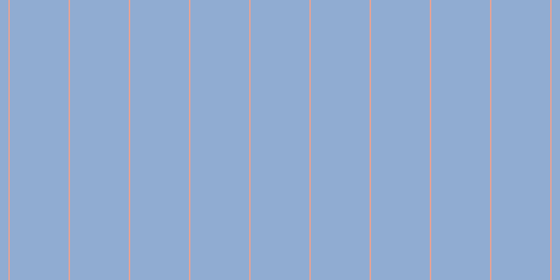 #90acd2, #eba393 vertical lines, two pixels wide, eighty-four pixels apart