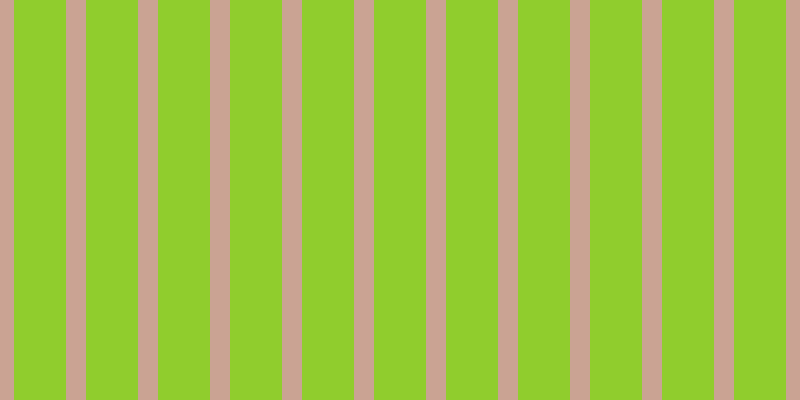 #90cd2d, #caa393 vertical lines, twenty pixels wide, fifty-two pixels apart