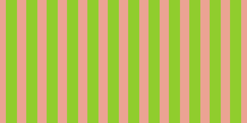 #90cd2d, #eba393 vertical lines, thirty pixels wide, thirty-six pixels apart