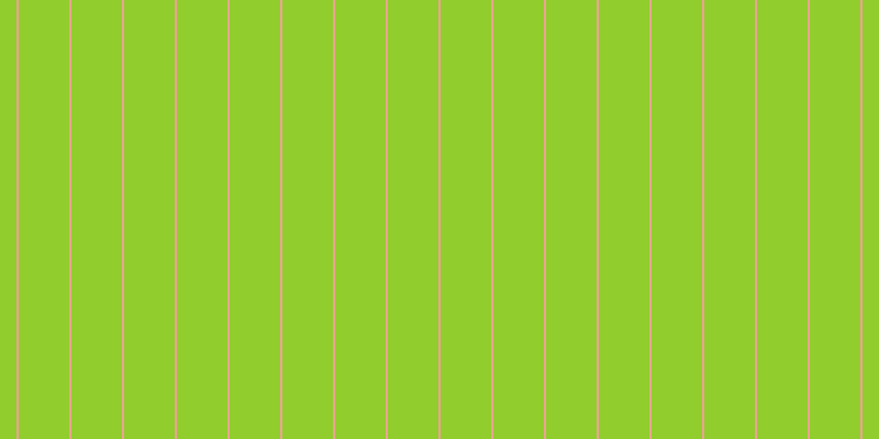 #90cd2d, #eba393 vertical lines, two pixels wide, forty-six pixels apart