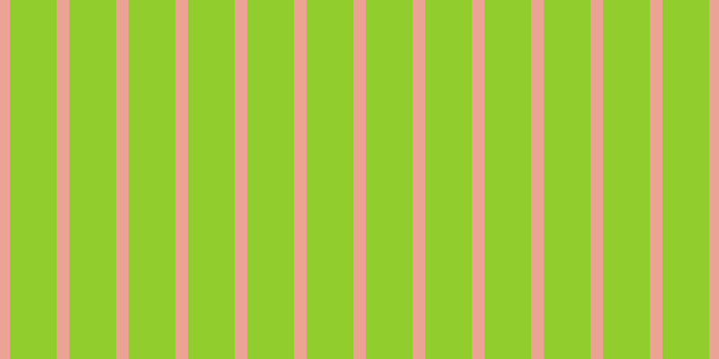 #90cd2d, #eba393 vertical lines, fourteen pixels wide, fifty-two pixels apart