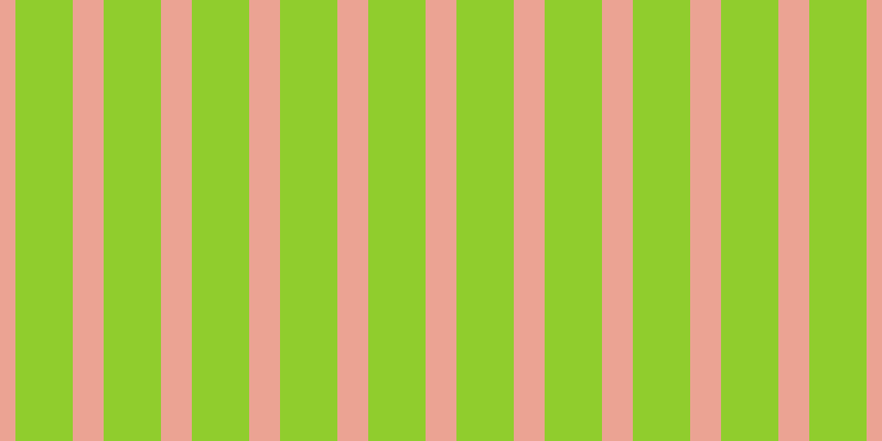 #90cd2d, #eba393 vertical lines, twenty-eight pixels wide, fifty-two pixels apart