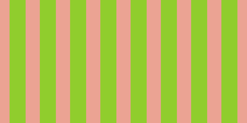 #90cd2d, #eba393 vertical lines, forty-six pixels wide, fifty-two pixels apart