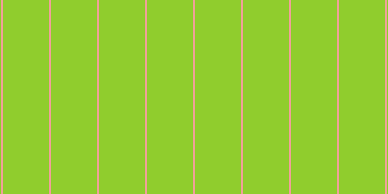 #90cd2d, #eba393 vertical lines, four pixels wide, ninety-five pixels apart