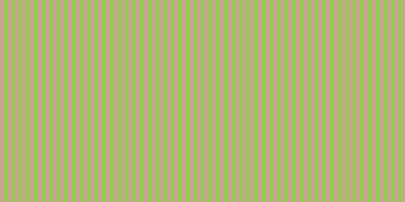 #90cd4e, #caa393 vertical lines, eight pixels wide, seven pixels apart